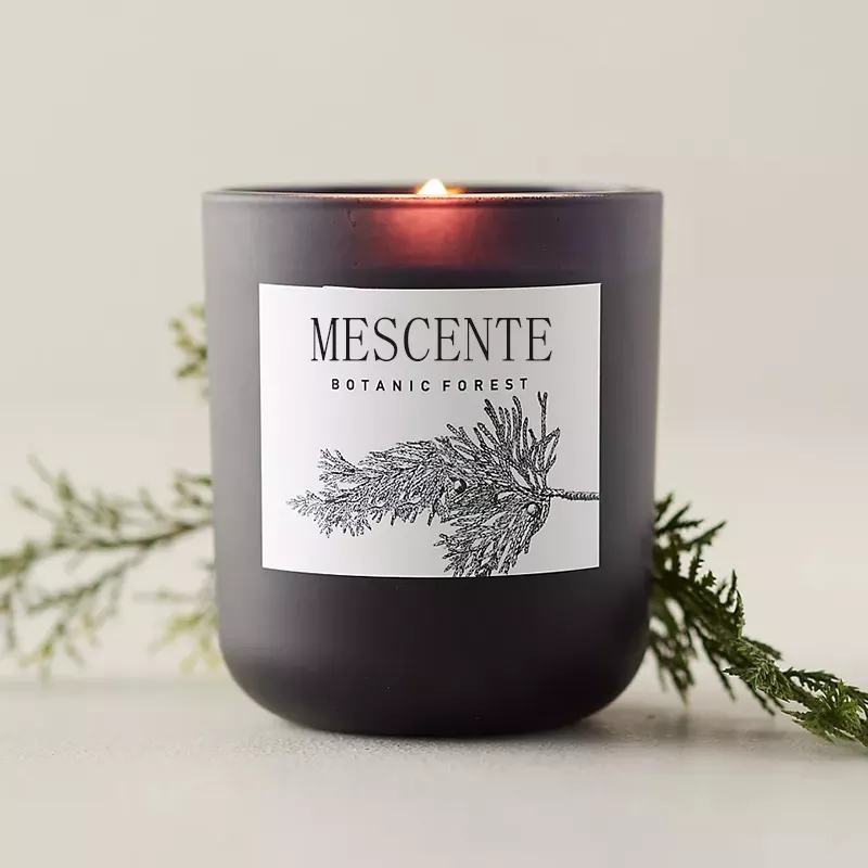 Groothandel private label luxe aromatherapie natuurlijke kristallen sojawas geurkaarsen voor bruiloftsdecoratie