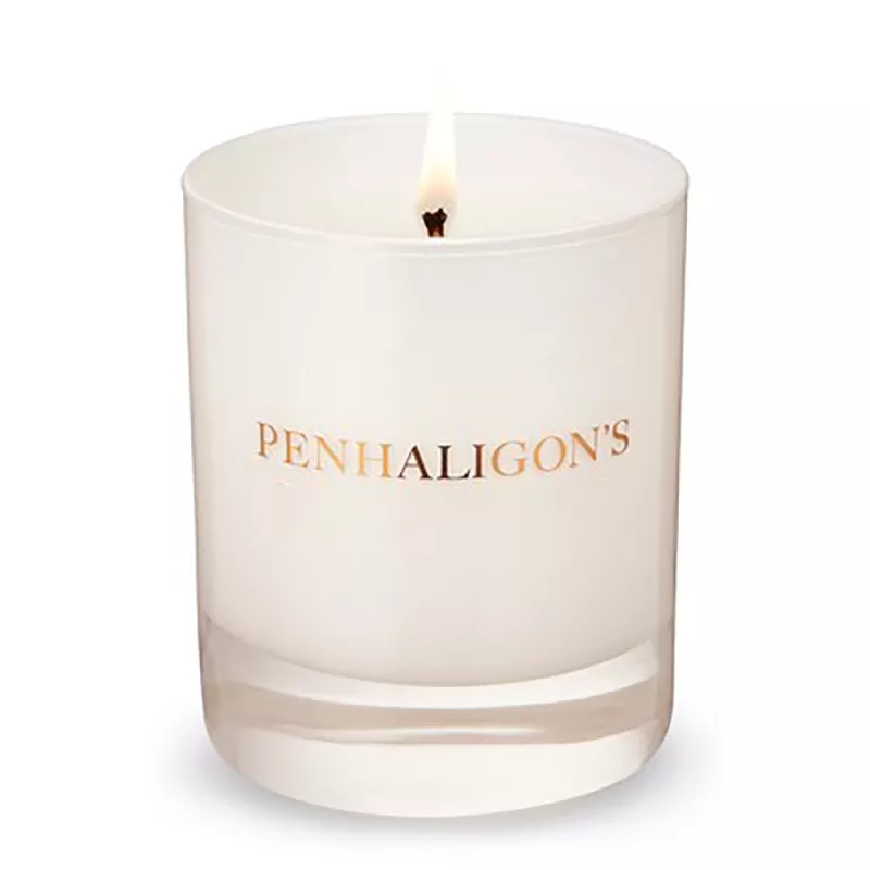 Groothandel luxe private label spirituele genezing kristal chakra geurige sojawas aromatherapie geurkaarsen