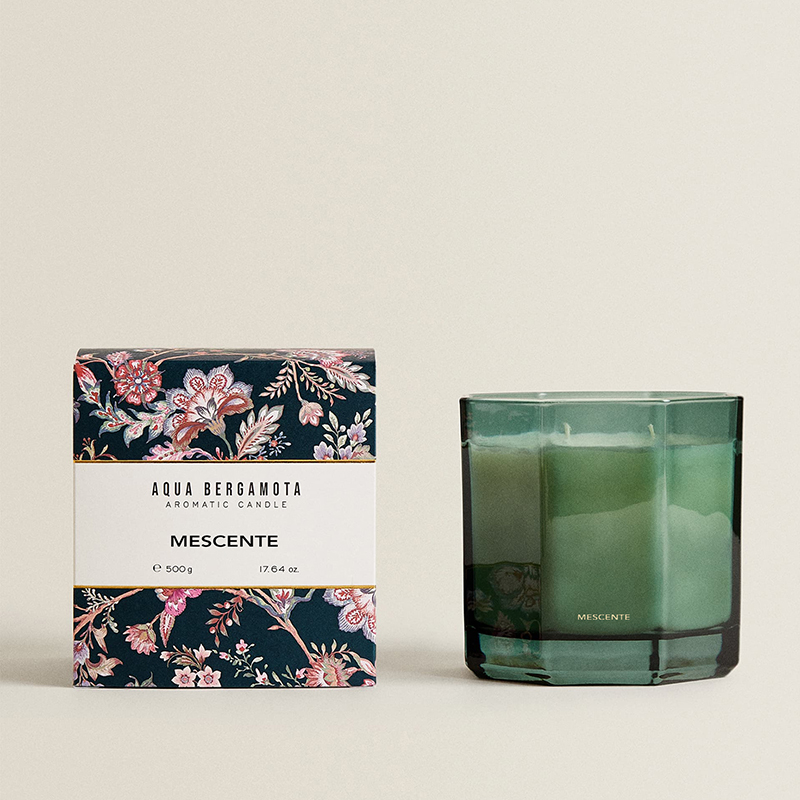M&Scent Custom Factory Private Label glazen pot natuurlijke sojawas geurkaarsen