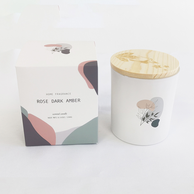 M&Scent Meerdere hoogwaardige 100% natuurlijke aroma-geurende sojakaarsen in glazen pot met deksel