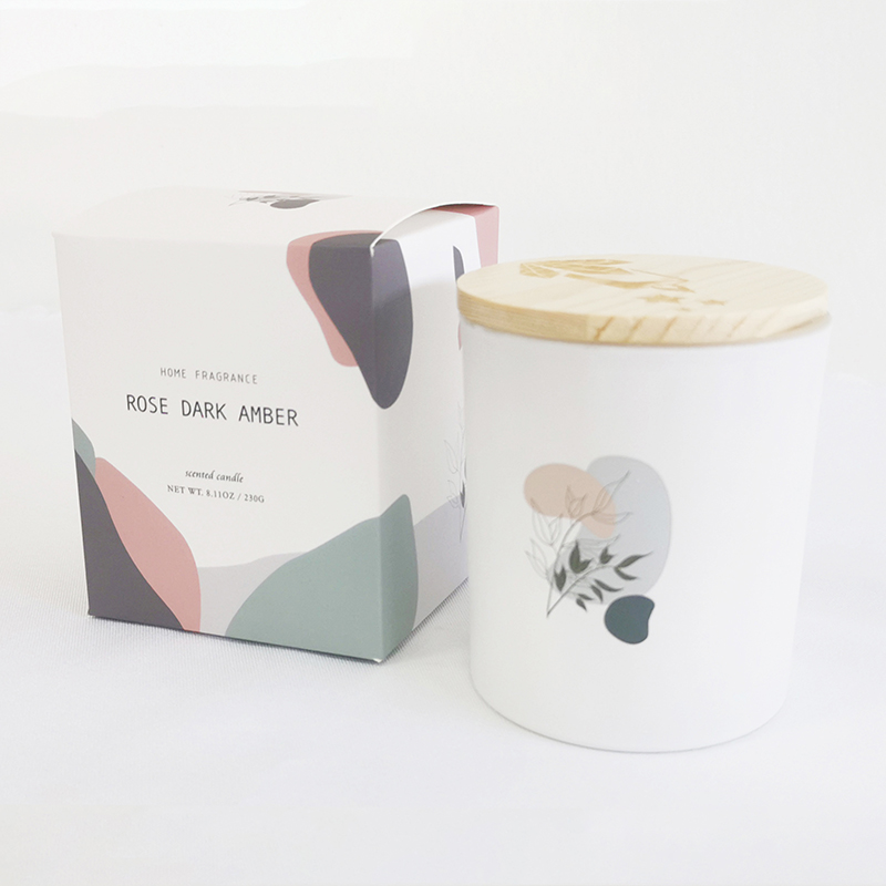 M&Scent Meerdere hoogwaardige 100% natuurlijke aroma-geurende sojakaarsen in glazen pot met deksel