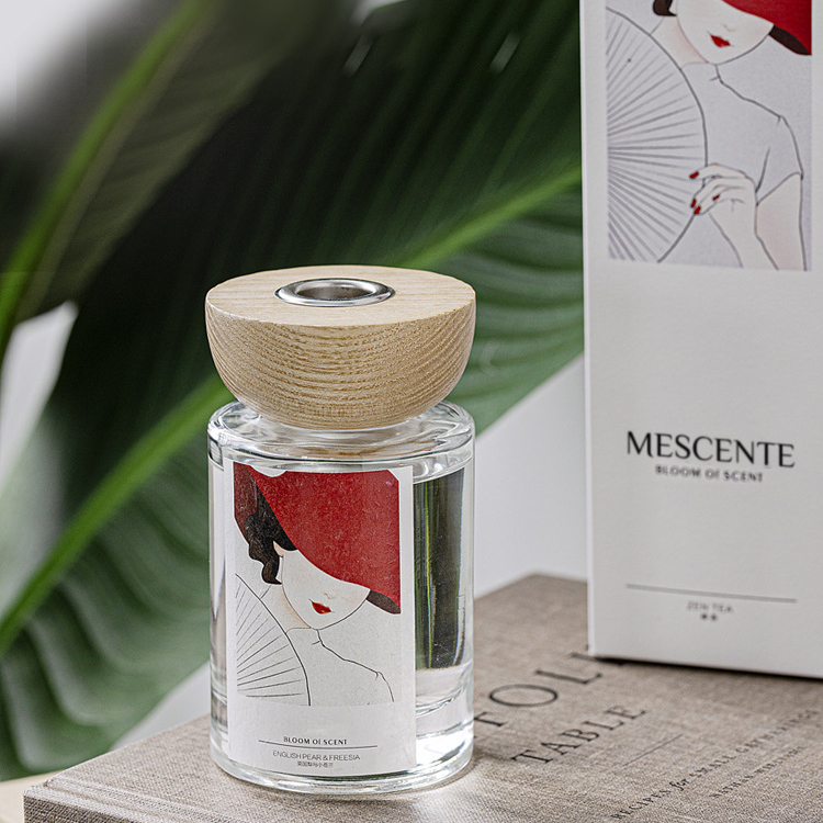 M&Scent groothandel private label glazen flesstokjes rietverspreidersets met stop
