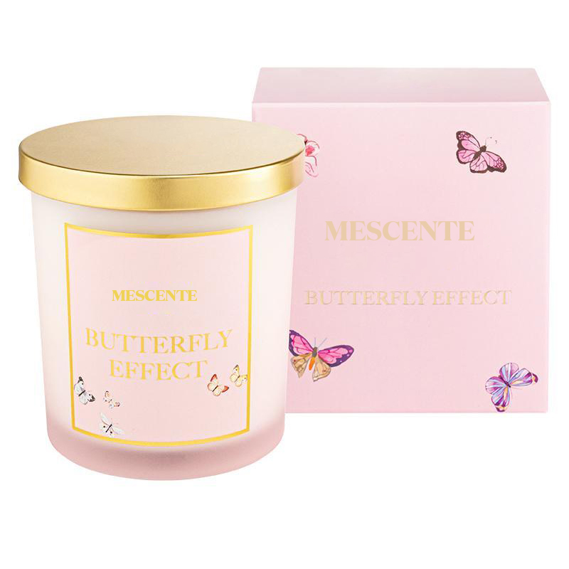 M&Scent Groothandel Nieuwe Luxe Custom Private Label Kerst Kristallen Potten Kerzen Geurende Sojakaars Met Deksel