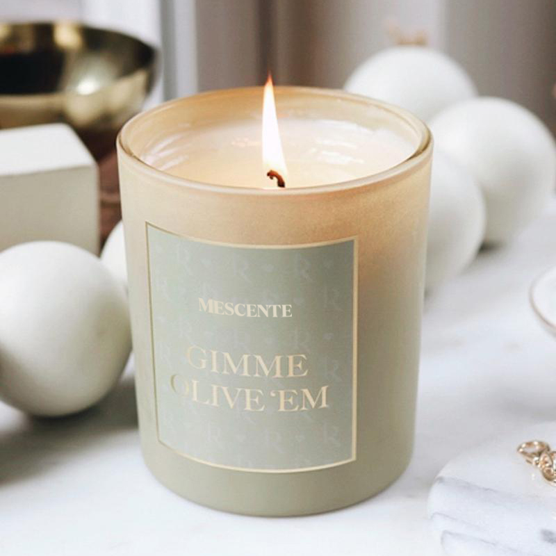 M&Scent Groothandel Nieuwe Luxe Custom Private Label Kerst Kristallen Potten Kerzen Geurende Sojakaars Met Deksel