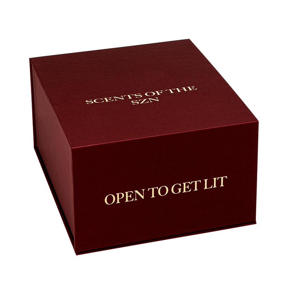 M&Scent luxe private label woondecoratie aroma geurkaars cadeauset van 4