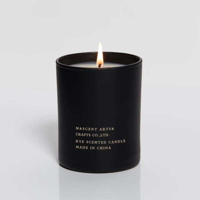 M&Scent Groothandel Goedkope Private Label Grote witte houten lont Aromatherapie geurkaarsen met etherische olie