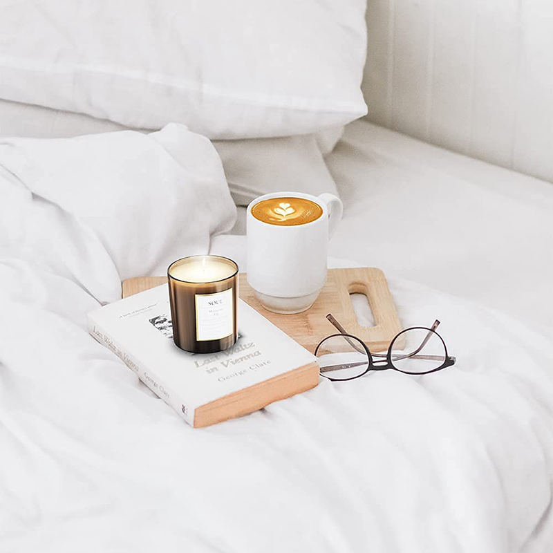 M&Scent groothandel bulkbestelling Luxe op maat gemaakte private label geurende sojawaskaarsen cadeauset