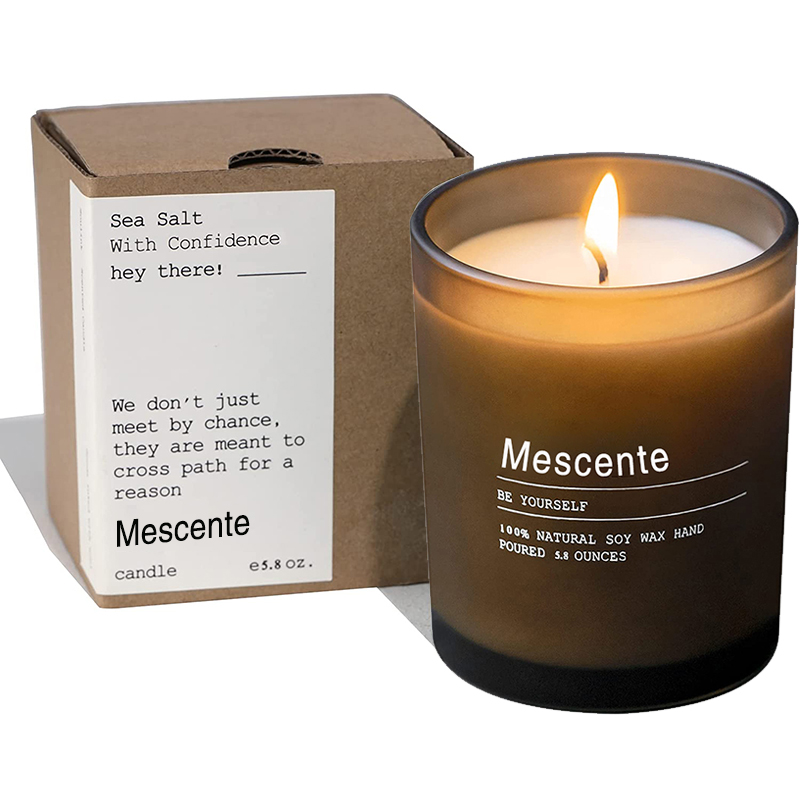 M&Scent Aangepaste bruiloftsdecoratiepot Jasmijn & Ylang Ylang geurkaarsen met etiketten in bulk