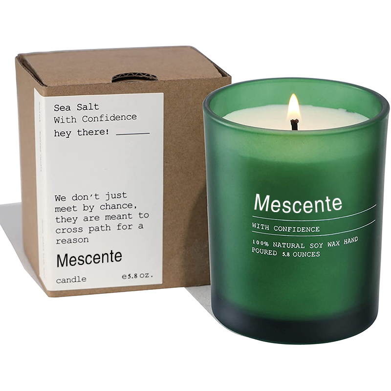 M&Scent Aangepaste bruiloftsdecoratiepot Jasmijn & Ylang Ylang geurkaarsen met etiketten in bulk