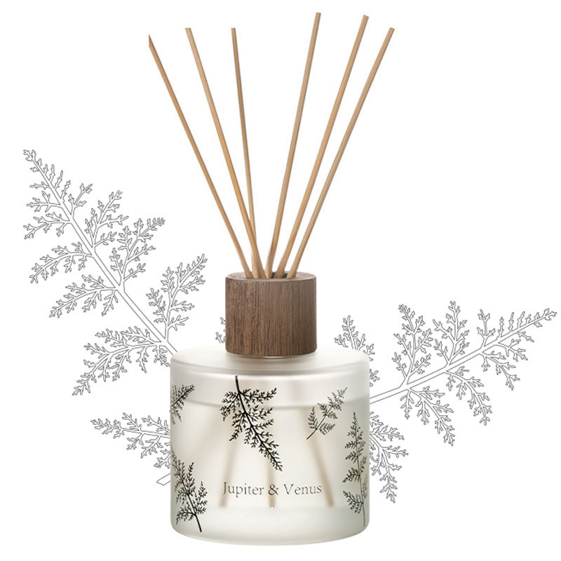 M&Scent Groothandel Luxe op maat decoratief amberglas Geen vuur Unieke transparante bloemengeurrietverspreider
