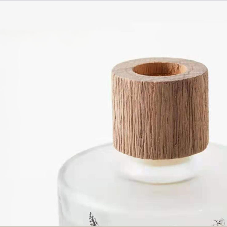 M&Scent Groothandel Luxe op maat decoratief amberglas Geen vuur Unieke transparante bloemengeurrietverspreider