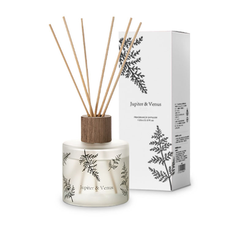 M&Scent Groothandel Luxe op maat decoratief amberglas Geen vuur Unieke transparante bloemengeurrietverspreider