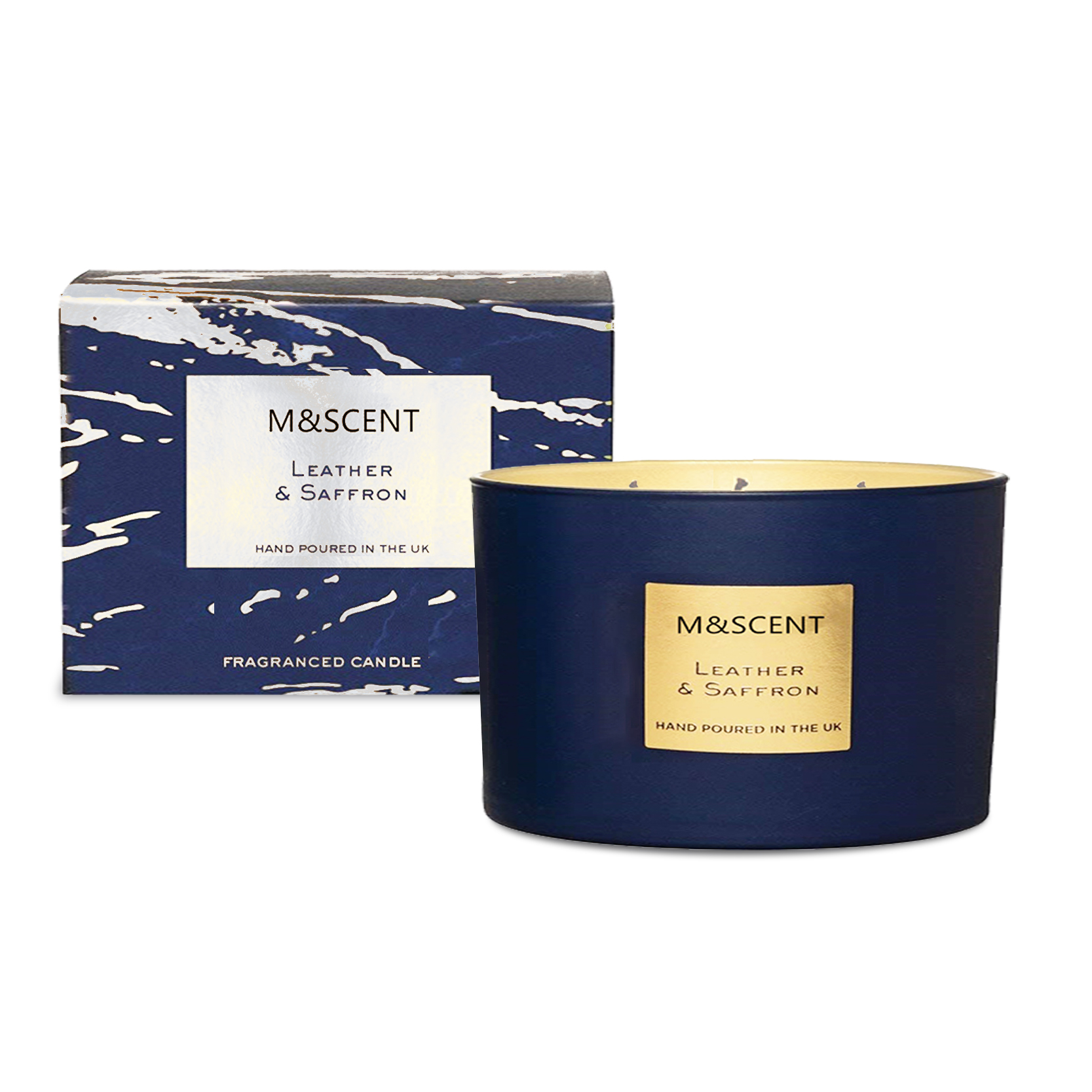 M&Scent groothandel decoratieve aromatherapie geschenkset met 3 lonten geurende kokospalmkaarsen