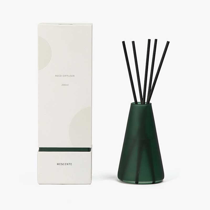 Groothandel OEM 200 ml luxe doosverpakking Rotanstokken Huisgeur Aroma Rietverspreider Geschenkset