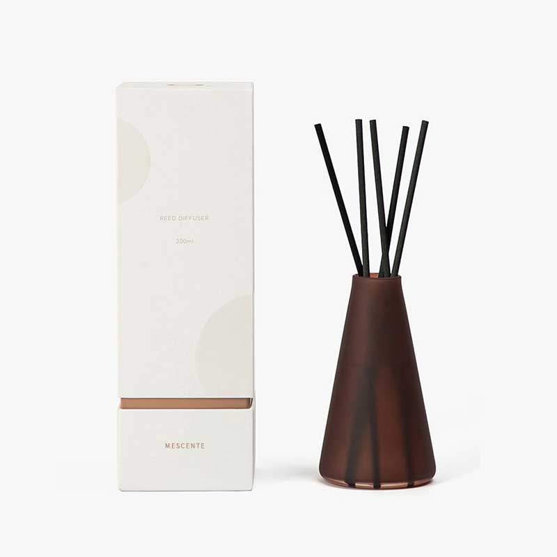 Groothandel OEM 200 ml luxe doosverpakking Rotanstokken Huisgeur Aroma Rietverspreider Geschenkset