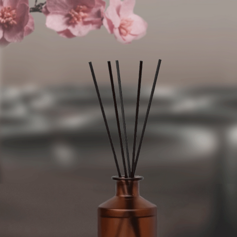 M&Scent op maat gemaakte luxe matglazen fles voor thuis etherische olie rietverspreider