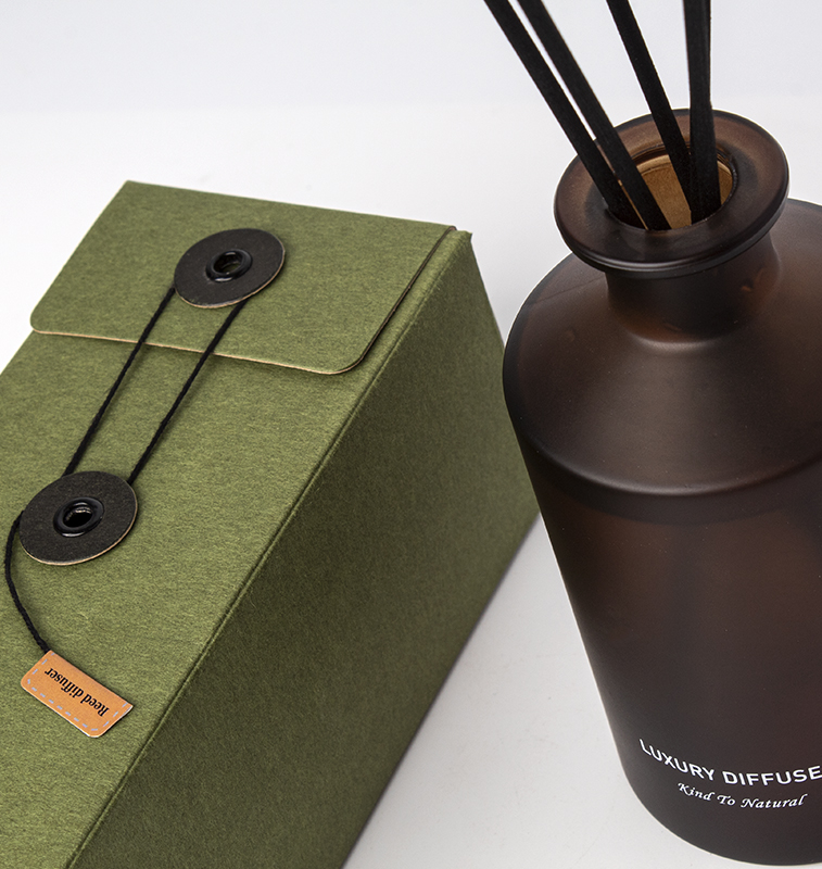 M&Scent op maat gemaakte luxe matglazen fles voor thuis etherische olie rietverspreider