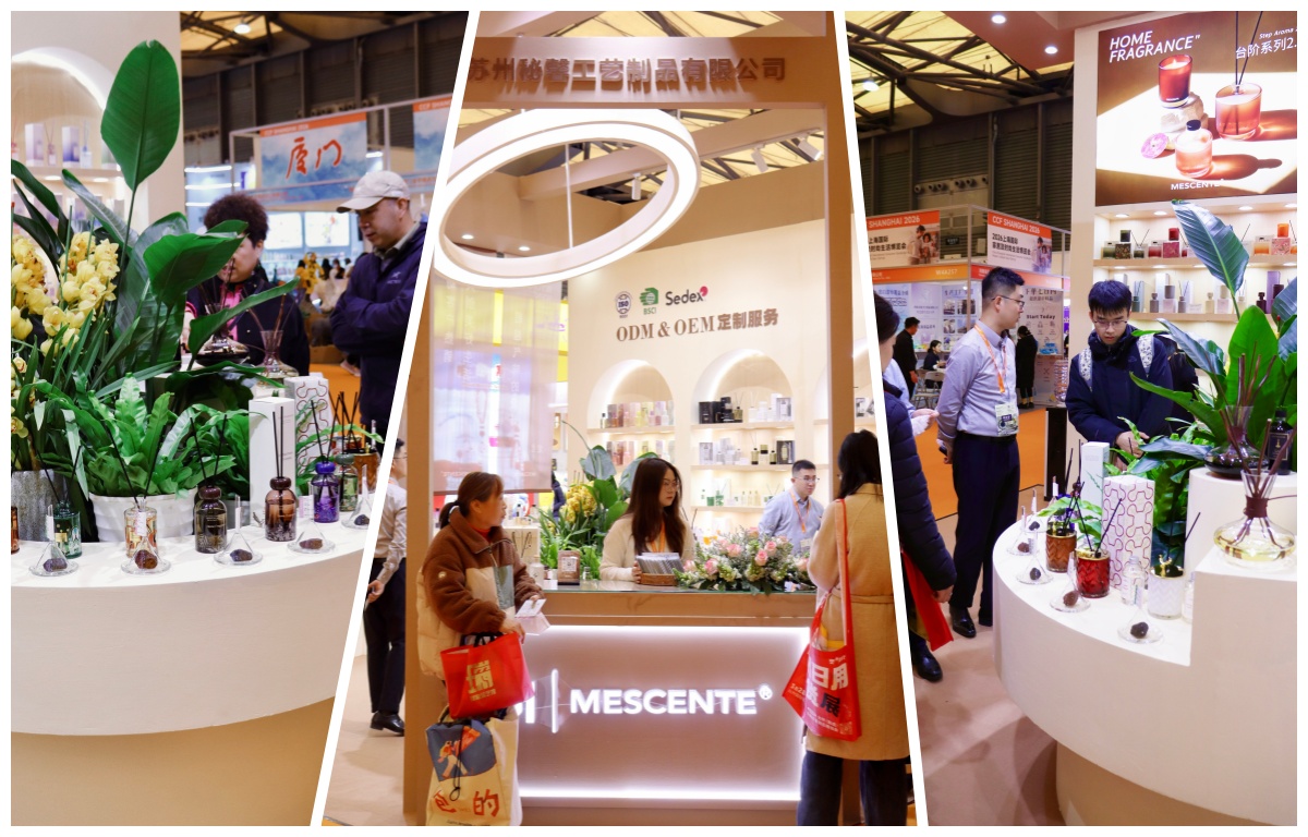 MESCENTE schittert op dag 1 van CCF 2026 in Shanghai