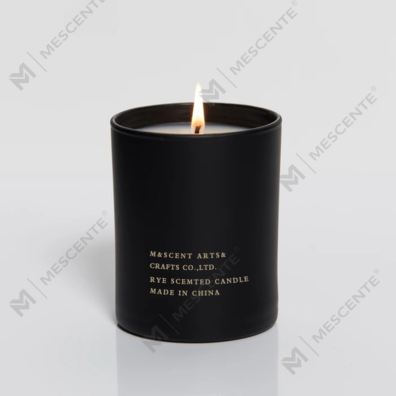 M&Scent Groothandel Goedkope Private Label Grote witte houten lont Aromatherapie geurkaarsen met etherische olie