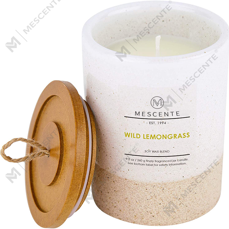 M&Scent Groothandel op maat gemaakte private label glazen houders geurkaarsen met kristallen in bulk
