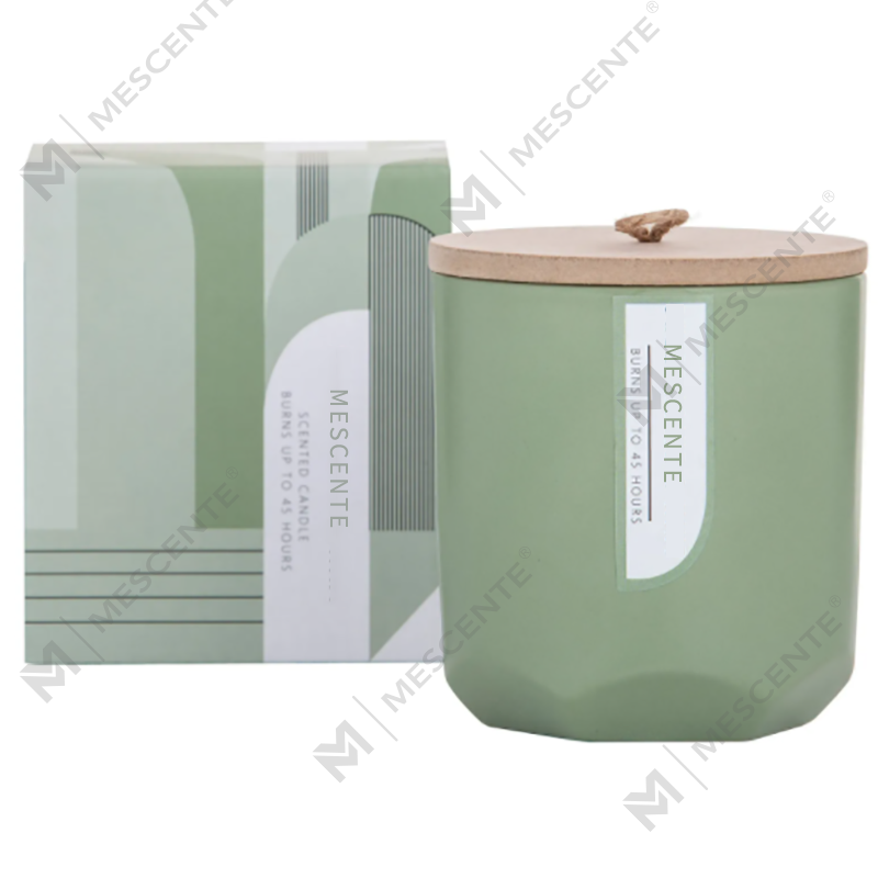 M&Scent Custom Luxury Creëer je eigen sojakaarsenfabrikant met houten lont in glazen pot