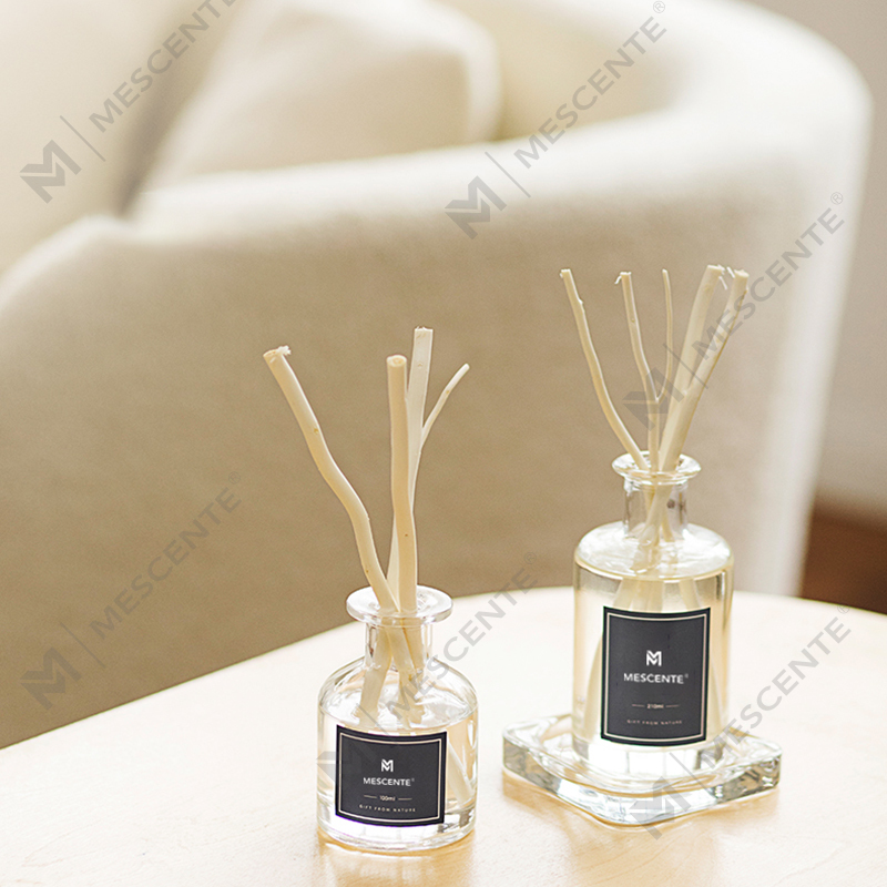 M&Scent Groothandel luxe glazen fles 2025 Nieuwe collectie Nieuwste ontwerp Rietverspreider