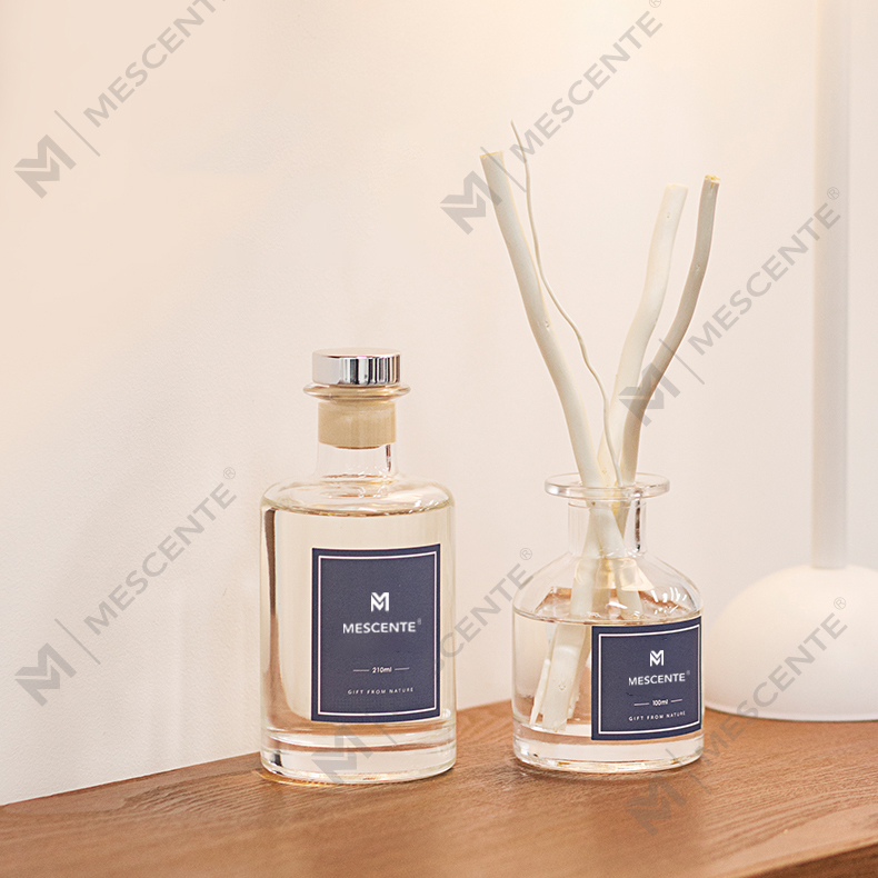 M&Scent Groothandel luxe glazen fles 2025 Nieuwe collectie Nieuwste ontwerp Rietverspreider