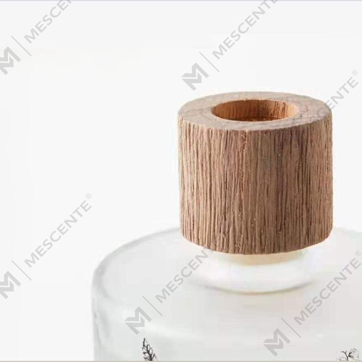 M&Scent Groothandel Luxe op maat decoratief amberglas Geen vuur Unieke transparante bloemengeurrietverspreider