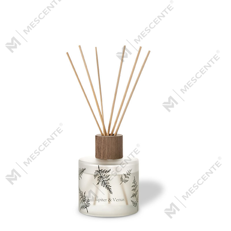 M&Scent Groothandel Luxe op maat decoratief amberglas Geen vuur Unieke transparante bloemengeurrietverspreider