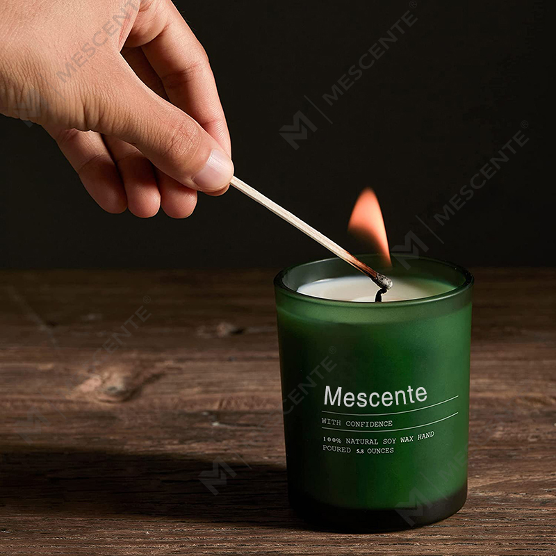 M&Scent aangepaste bruiloft decoratie pot jasmijn en ylang ylang geurkaarsen met etiketten in bulk