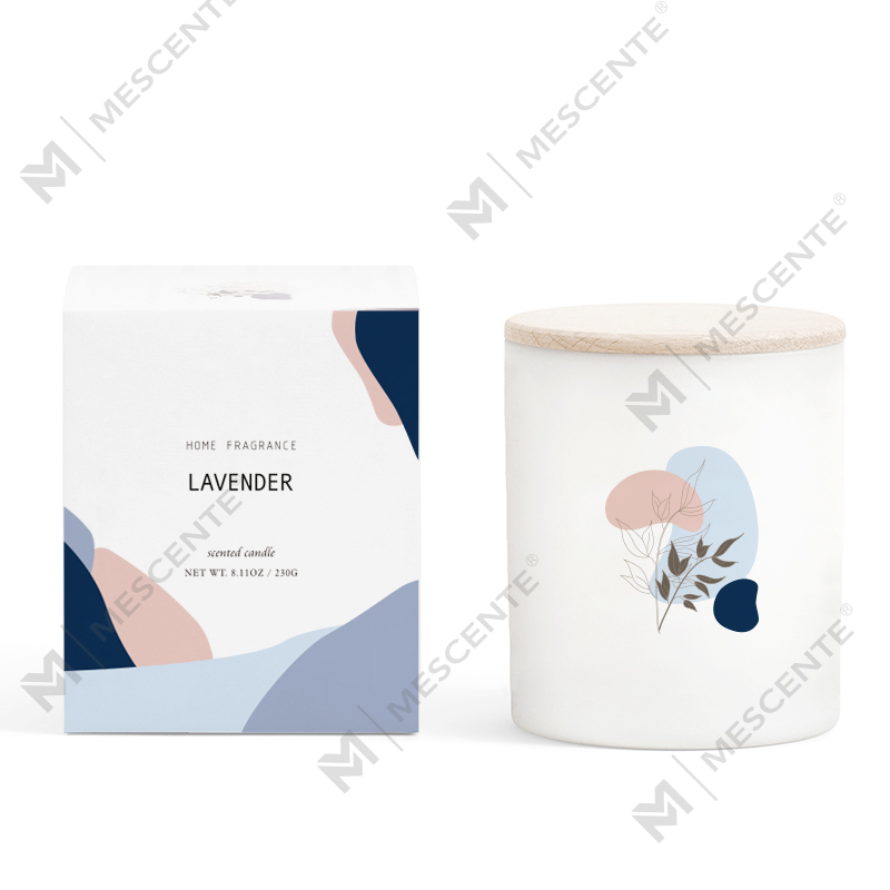 M&Scent groothandel luxe handgemaakte private label nieuwigheid Palm paraffine kaarsen