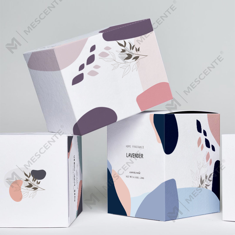 M&Scent groothandel luxe handgemaakte private label nieuwigheid Palm paraffine kaarsen