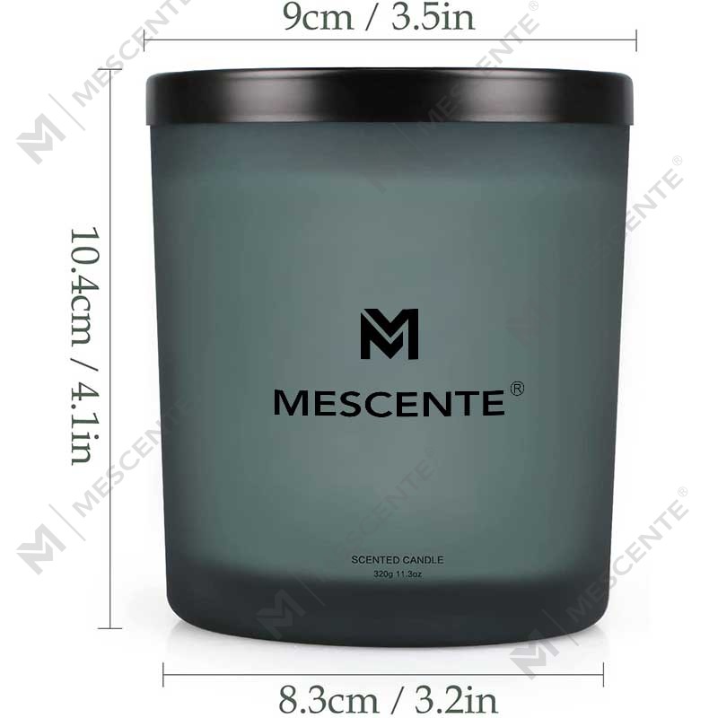 M&Scent Groothandel op maat gemaakte luxe bestverkopende private label Wick lavendel sojawas geurkaarsen