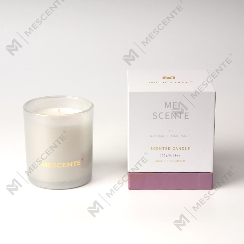 M&Scent Private Label Kerst Zwarte Kaarspotten Aromatherapie Geurkaarsen Geuren