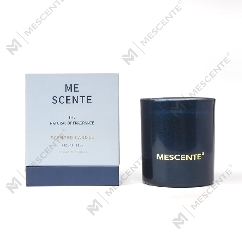 M&Scent Private Label Kerst Zwarte Kaarspotten Aromatherapie Geurkaarsen Geuren