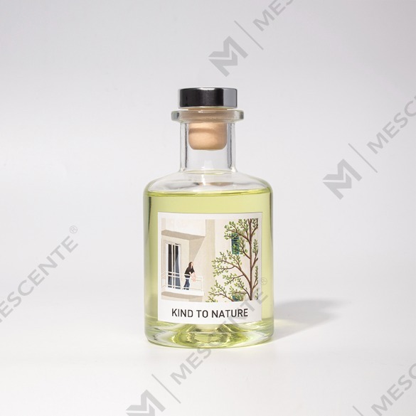 M&Scent Luxe 200ml op maat gemaakte witte fles houten stokjes rietverspreider met doos