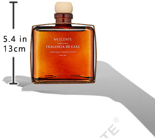 M&Scent luxe op maat gemaakte grote roségouden glazen fles bloem private label vloeibare rietverspreider met geschenkdoos