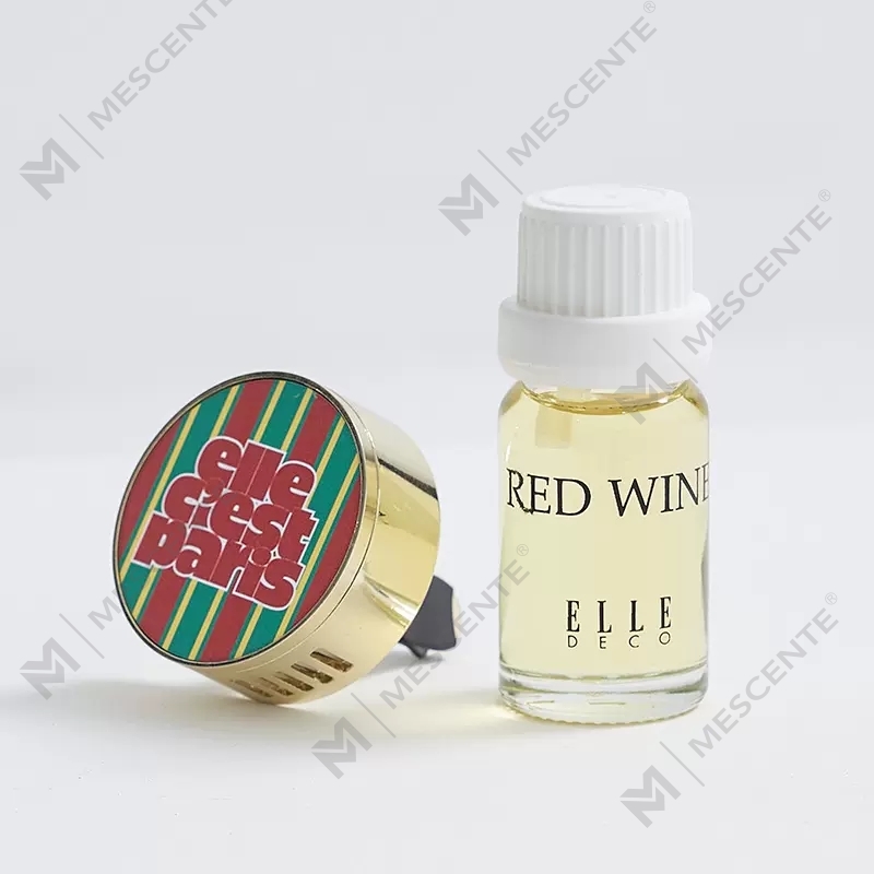M&Scent luxe vloeibare parfum autoverfrisser diffuser met hangende clip medaillon