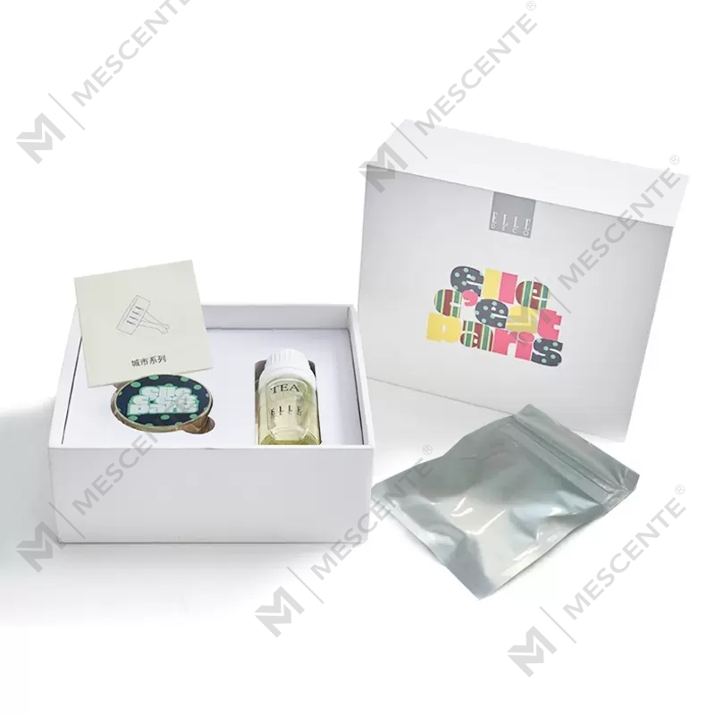 M&Scent luxe vloeibare parfum autoverfrisser diffuser met hangende clip medaillon