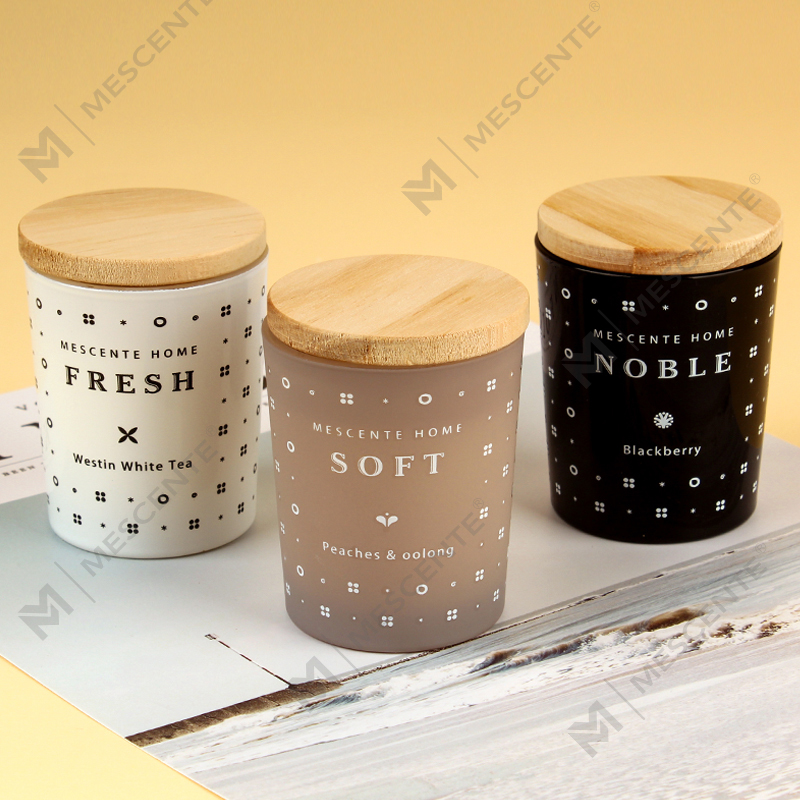 M23352 Set van 3 huishoudelijke sojawas aromatherapie geurkaarsen