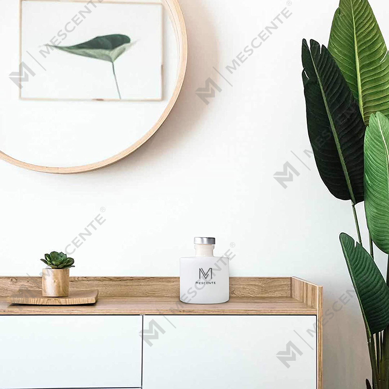 M&Scent Luxe Gepersonaliseerde Private Label Herfst Decor Aroma Geurende Soja Kaarsen Riet Diffuser Geschenkset