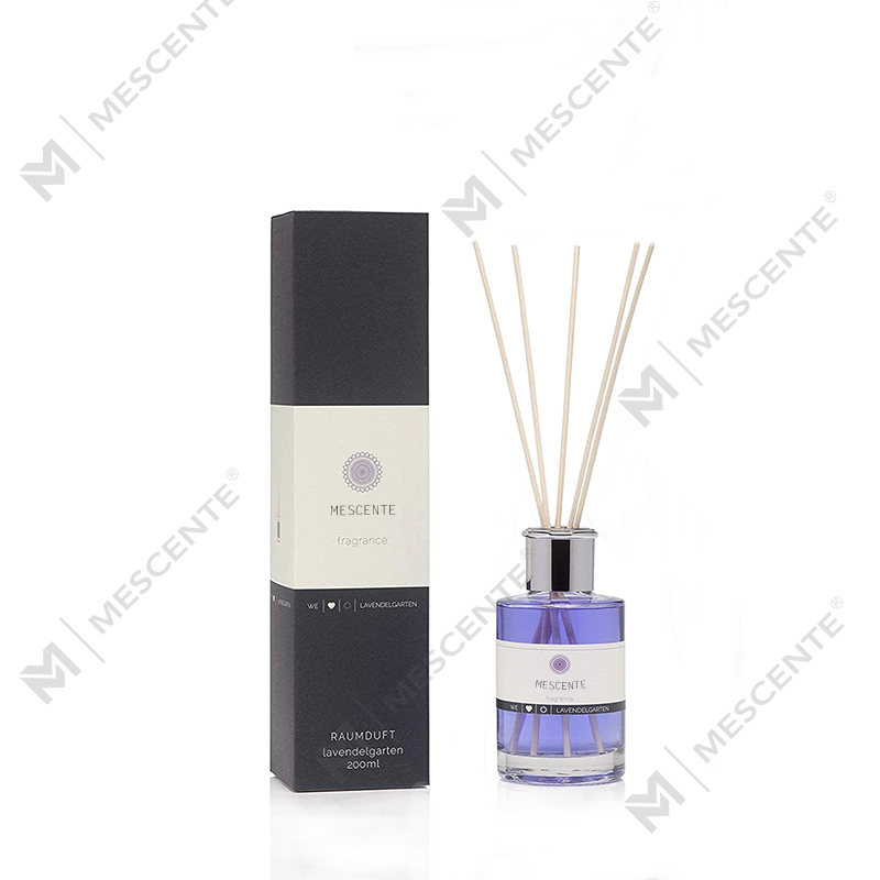M&Scent luxe op maat gemaakte grote fles bloem private label vloeibare rietverspreider met geschenkdoos