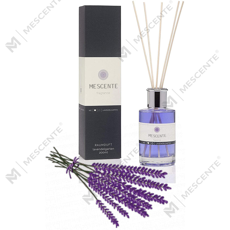 M&Scent luxe op maat gemaakte grote fles bloem private label vloeibare rietverspreider met geschenkdoos