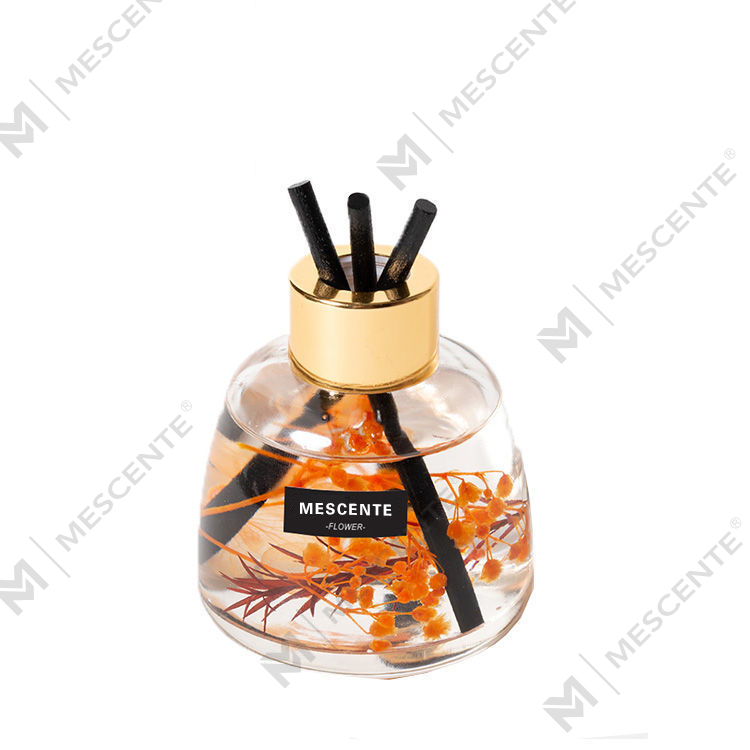 Mini witte fles bloem parfum aroma rietverspreider olie, geur Thailand rietverspreider cadeauset