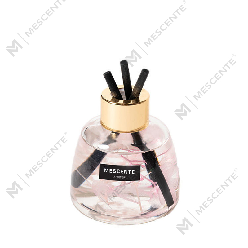 Mini witte fles bloem parfum aroma rietverspreider olie, geur Thailand rietverspreider cadeauset