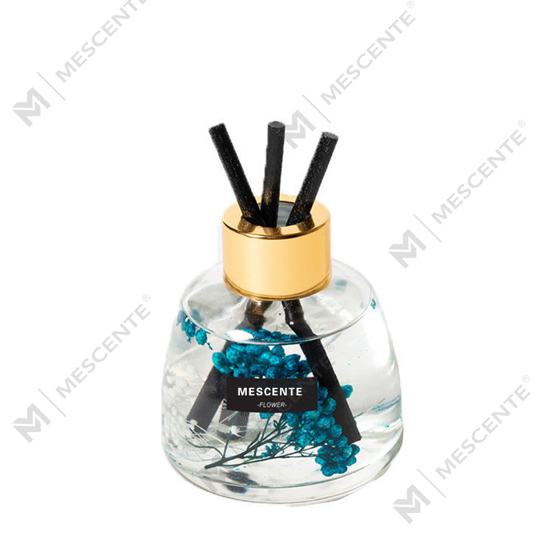 Mini witte fles bloem parfum aroma rietverspreider olie, geur Thailand rietverspreider cadeauset