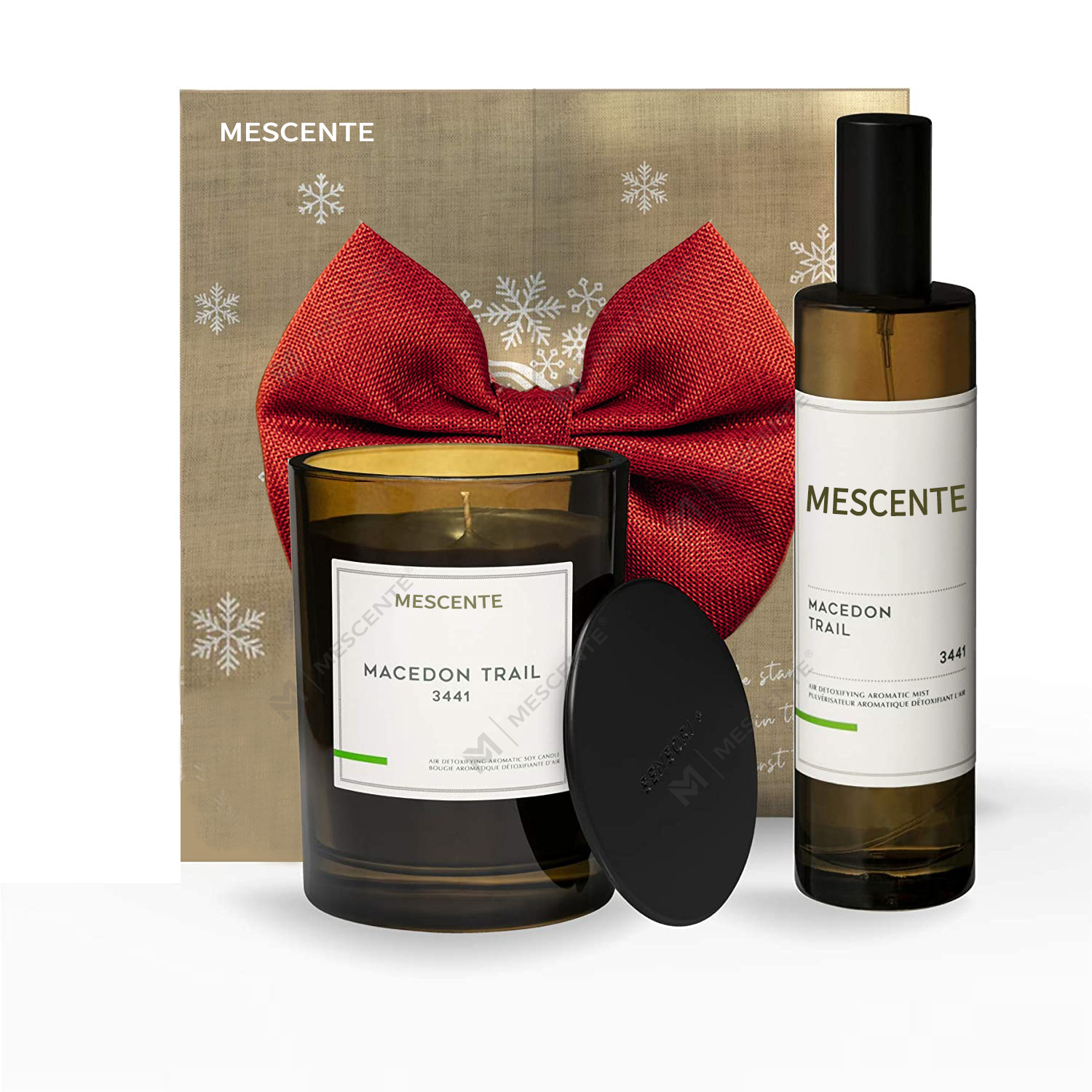 M&Scent groothandel luxe private label geurkamer spray diffuser kaarsenset
