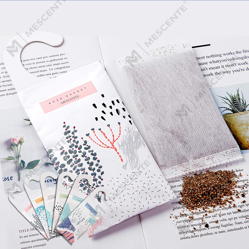 M&Scent Nieuw ontwerp Geurzakjeszakken op maat, hangende geurzakjes voor in de kledingkast