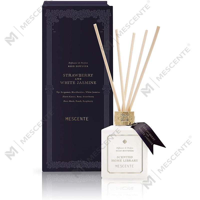 M&Scent Groothandel Luxe Private Label Keramische Fles Houten Bloemstok Aroma Rietverspreider