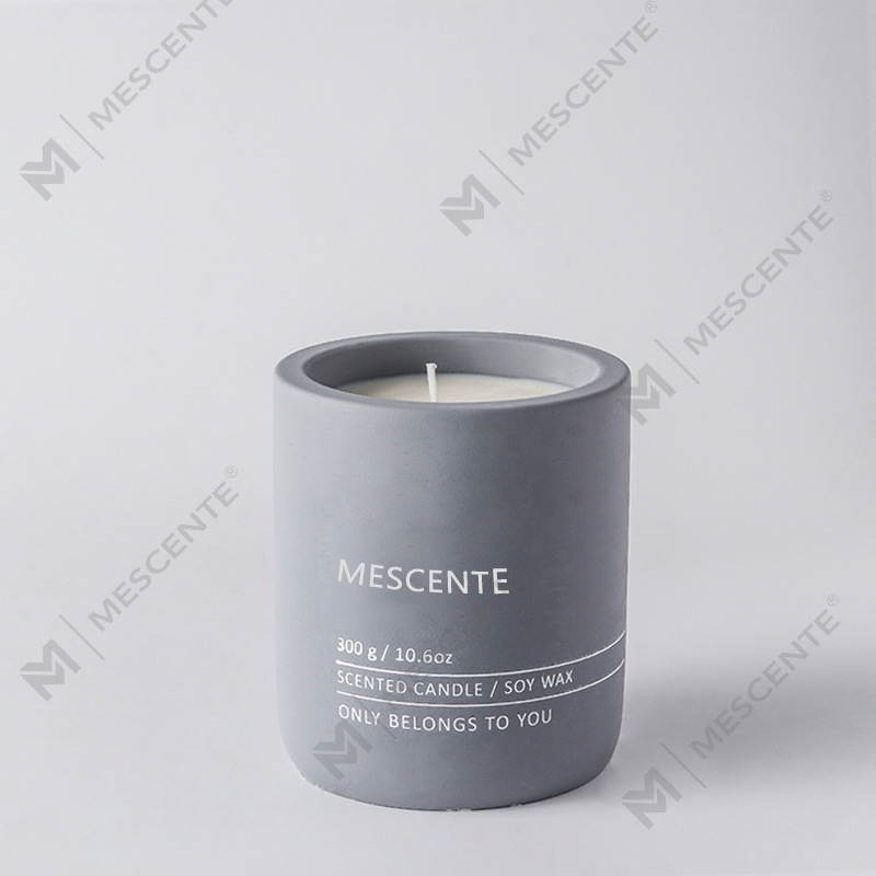 M&Scent op maat gemaakte decoratieve luxe massage private label kristalkeramische Woodwick geurende sojawaskaars